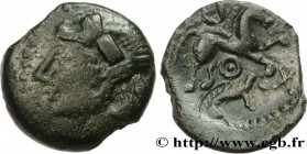 GALLIA - AULERCI EBUROVICES (Area of Évreux)
Type : Bronze au cheval et au sanglier 
Date : c. 60-30 AC. 
Mint name / Town : Évreux (27) 
Metal : bron...