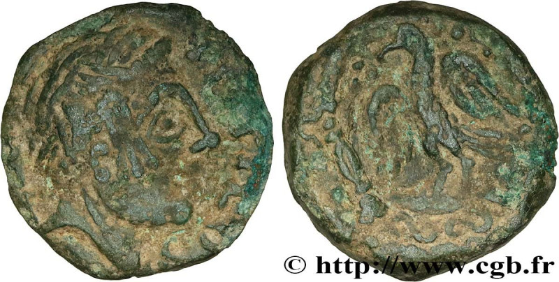 GALLIA - CARNUTES (Beauce area)
Type : Bronze PIXTILOS classe VIII à l’oiseau da...