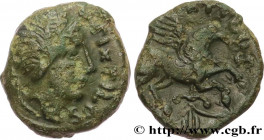 GALLIA - CARNUTES (Beauce area)
Type : Bronze PIXTILOS classe VI au griffon courant 
Date : Ier siècle avant J.-C. 
Mint name / Town : Chartres (28) 
...