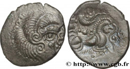 CORIOSOLITÆ (Area of Corseul, Cotes d'Armor)
Type : Statère de billon, classe III au nez en epsilon 
Date : c. 80-50 AC. 
Mint name / Town : Saint-Bri...