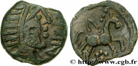 PICTONES (Area of Poitiers)
Type : Bronze VIRIIT 
Date : c. 60-50 AC. 
Mint name / Town : Poitiers (86) 
Metal : bronze 
Diameter : 15,5  mm
Orientati...