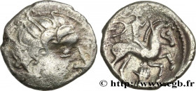PICTONES / BITURIGES - MID-WESTERN, Unspecified
Type : Drachme au cavalier et à la main - P II B 
Date : c. 80-60 AC. 
Metal : silver 
Diameter : 16,5...