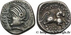 GALLIA - SANTONES / MID-WESTERN, Unspecified
Type : Denier ARIVOS / SANTONO 
Date : c. 60-50 AC. 
Metal : silver 
Diameter : 13  mm
Orientation dies :...