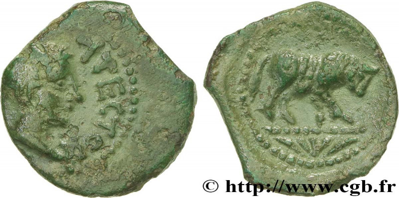 GALLIA - SANTONES / MID-WESTERN, Unspecified
Type : Bronze ATECTORI (quadrans) 
...