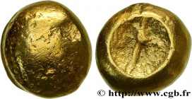 SENONES (Area of Sens)
Type : Quart de statère globulaire au segment 
Date : c. 100-80 AC. 
Metal : gold 
Diameter : 7,5  mm
Weight : 1,83  g.
Rarity ...