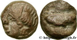 SOUTH-WESTERN GAUL
Type : Drachme imitation de Rhodé, flan globulaire 
Date : c. 240-220 AC. 
Metal : silver 
Diameter : 13  mm
Weight : 4,14  g.
Rari...