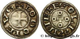 ANGOUMOIS - COUNTY OF ANGOULÊME, in the name of Louis IV called "d'Outremer" or "Transmarinus" (936-954)
Type : Denier anonyme 
Date : 980 
Date : n.d...