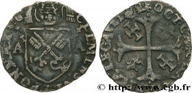 COMTAT-VENAISSIN - AVIGNON - CLEMENT VIII (Ippolito Aldobrandini)
Type : Douzain 
Date : 1599 
Mint name / Town : Avignon 
Metal : billon 
Diameter : ...