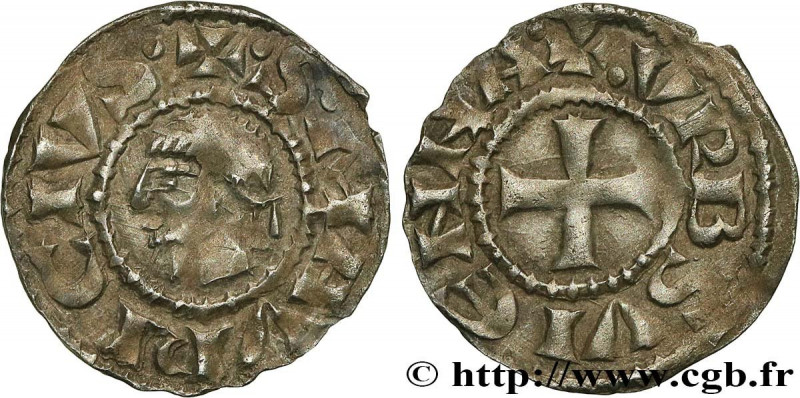 DAUPHINÉ - ARCHBISHOPRIC OF VIENNE - ANONYMOUS
Type : Denier anonyme ou viennois...