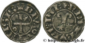 BURGUNDY - DUCHY OF BURGUNDY - ROBERT II
Type : Denier 
Date : c. 1277 
Mint name / Town : Dijon 
Metal : billon 
Millesimal fineness : 239  ‰
Diamete...