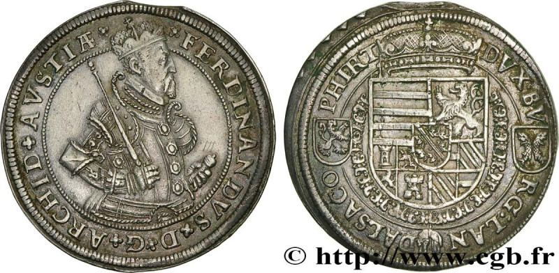 LANDGRAVIATE OF UPPER ALSACE - ARCHDUKE FERDINAND OF AUSTRIA
Type : Thaler 
Date...