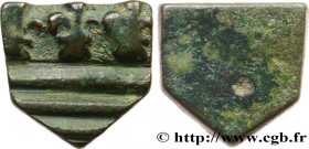 BEZIERS - CITY WEIGHT
Type : Poids d’un trente-deuxième de livre de Béziers 
Date : n.d. 
Mint name / Town : Béziers 
Metal : bronze 
Diameter : 21  m...