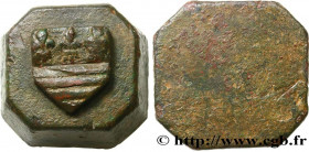 BEZIERS - CITY WEIGHT
Type : Poids d’une de livre de Béziers 
Date : n.d. 
Mint name / Town : Béziers 
Metal : bronze 
Diameter : 50  mm
Orientation d...