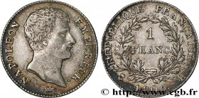 PREMIER EMPIRE / FIRST FRENCH EMPIRE
Type : 1 franc Napoléon Empereur, Calendrier grégorien 
Date : 1806 
Mint name / Town : Bayonne 
Quantity minted ...