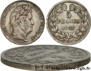 LOUIS-PHILIPPE I
Type : 5 francs IIe type Domard 
Date : 1833 
Mint name / Town : Rouen 
Quantity minted : 3.489.581 
Metal : silver 
Millesimal finen...