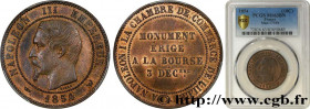 SECOND EMPIRE
Type : Module de dix centimes, Visite à la chambre de commerce de Lille 
Date : 1854 
Mint name / Town : Lille 
Quantity minted : --- 
M...