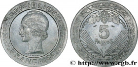 III REPUBLIC
Type : Concours de 5 francs, essai de Vézien en aluminium 
Date : 1933 
Mint name / Town : Paris 
Quantity minted : --- 
Metal : aluminiu...
