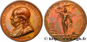 LOUIS XVI
Type : Médaille, Benjamin Franklin 
Date : 1784 
Metal : copper 
Diameter : 45,5  mm
Engraver : Augustin Dupré (1748-1833) 
Weight : 42,51  ...