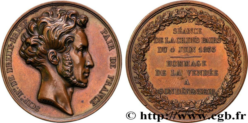 LOUIS-PHILIPPE I
Type : Médaille, Scipion, marquis de Dreux-Brézé et baron de Be...