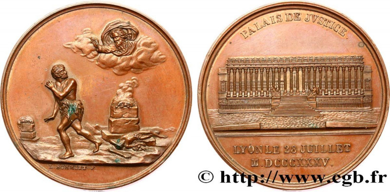 LOUIS-PHILIPPE I
Type : Médaille, Palais de Justice de Lyon 
Date : 1835 
Mint n...