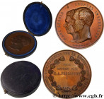 SECOND EMPIRE
Type : Médaille, Marc Seguin et Georges Stephenson, Prix offert 
Date : 1867 
Metal : copper 
Diameter : 68  mm
Weight : 145,56  g.
Edge...