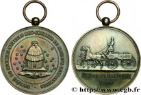 INSURANCES
Type : Médaille, Société de secours mutuels des cochers des maisons bourgeoises 
Date : 1891 
Metal : silver 
Diameter : 41,5  mm
Weight : ...