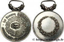 INSURANCES
Type : Médaille, Le groupe Soleil 
Date : n.d. 
Metal : silver 
Millesimal fineness : 850  ‰
Diameter : 55  mm
Weight : 27,75  g.
Edge : li...