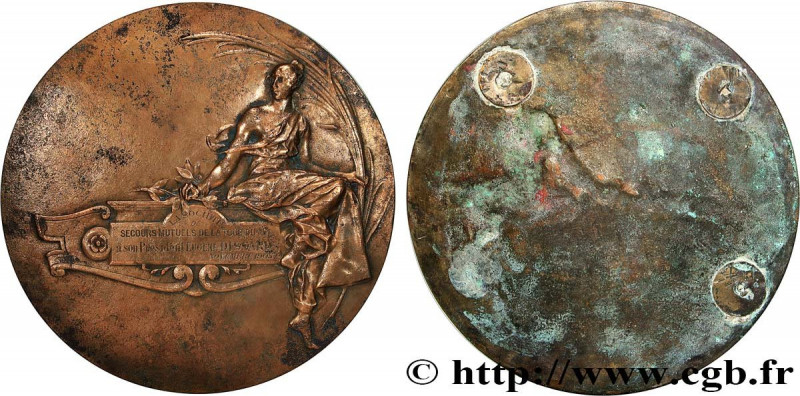 III REPUBLIC
Type : Plaque, La société de secours mutuels 
Date : 1905 
Mint nam...