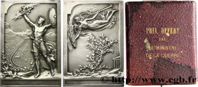 III REPUBLIC
Type : Plaquette de récompense 
Date : n.d. 
Metal : silver plated ...