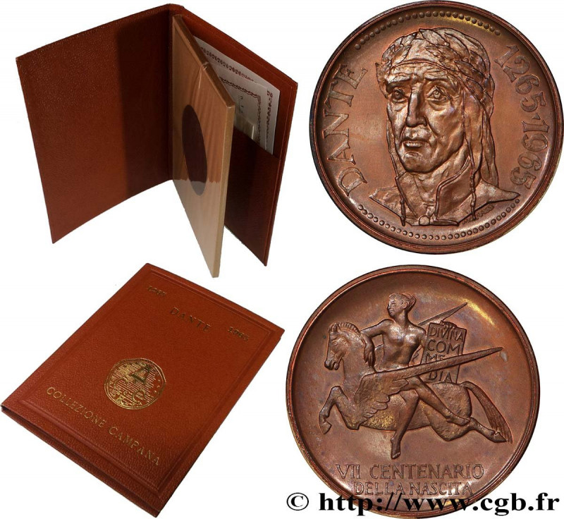 WRITERS - POETS
Type : Médaille, Dante Alighieri, 7e centenaire de sa naissance ...