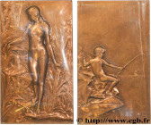 V REPUBLIC
Type : Plaquette de récompense, La Source, refrappe 
Date : 1976 
Mint name / Town : Monnaie de Paris 
Metal : bronze 
Diameter : 66  mm
En...