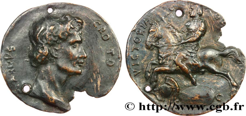 ITALY
Type : Médaille, Marcus Croto 
Date : n.d. 
Metal : bronze 
Diameter : 60 ...