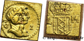 ENGLAND - COIN WEIGHT
Type : Poids monétaire pour la guinée  
Date : n.d. 
Mint name / Town : Amsterdam 
Metal : brass 
Diameter : 15  mm
Orientation ...