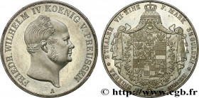 GERMANY - KINGDOM OF PRUSSIA - FREDERICK-WILLIAM IV
Type : 2 Thaler  
Date : 1856 
Mint name / Town : Berlin 
Quantity minted : 627340 
Metal : silver...