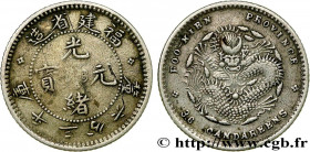 CHINA
Type : 5 Cents province du Fujian - Dragon 
Date : 1903-1908 
Quantity minted : - 
Metal : silver 
Millesimal fineness : 820  ‰
Diameter : 16  m...