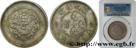 CHINA
Type : 50 Cents Province du Yunnan 
Date : 1911 
Quantity minted : - 
Metal : silver 
Millesimal fineness : 800  ‰
Diameter : 33  mm
Orientation...