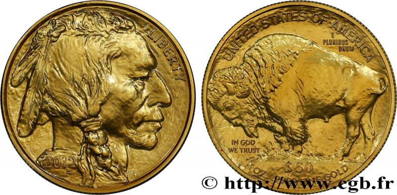 UNITED STATES OF AMERICA
Type : 50 Dollars “American Buffalo” 
Date : 2012 
Quan...