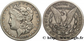 UNITED STATES OF AMERICA
Type : 1 Dollar Morgan 
Date : 1893 
Mint name / Town : Carson City  
Quantity minted : 677000 
Metal : silver 
Millesimal fi...