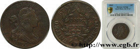UNITED STATES OF AMERICA
Type : 1 Cent “Draped Bust” 
Date : 1803 
Mint name / Town : Philadelphie 
Quantity minted : 2471353 
Metal : copper 
Diamete...