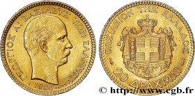 INVESTMENT GOLD
Type : 20 Drachmes 
Date : 1884 
Mint name / Town : Paris 
Quantity minted : 550000 
Metal : gold 
Millesimal fineness : 900  ‰
Diamet...