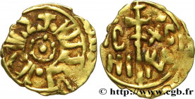 ITALY - SICILY - PALERMO - ROGER II
Type : Tari d’or 
Date : n.d. 
Mint name / Town : Palerme 
Metal : gold 
Diameter : 13  mm
Weight : 0,83  g.
Rarit...
