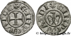 ITALY - KINGDOM OF SICILY - CONSTANCE AND HENRY VI
Type : Denaro (denier) 
Date : (1194-1197) 
Date : n.d. 
Mint name / Town : Brindisi 
Metal : silve...