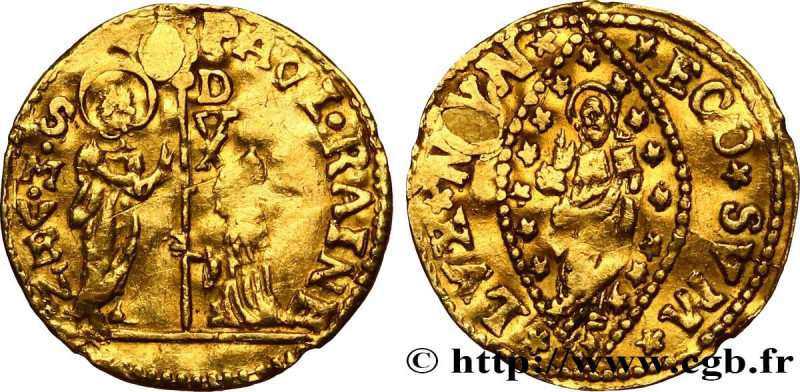 ITALY - VENICE - PAOLO RENIER (129th doge)
Type : 1/4 de sequin ou 1/4 de zecchi...