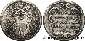 VATICAN AND PAPAL STATES
Type : Giulio Clement XI an II 
Date : 1702 
Mint name / Town : Rome 
Quantity minted : - 
Metal : silver 
Diameter : 26  mm
...