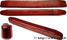KATANGA
Type : Lingot de cuivre 
Date : n.d. 
Quantity minted : - 
Metal : copper 
Diameter : 211  mm
Orientation dies : 12  h.
Weight : 817  g.
Edge ...