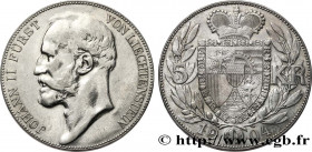LIECHTENSTEIN - PRINCIPALITY OF LIECHTENSTEIN - JOHN II
Type : 5 Kronen  
Date : 1904 
Mint name / Town : Berne 
Quantity minted : 15000 
Metal : silv...