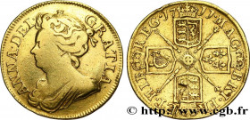 GREAT-BRITAIN - ANNE
Type : Guinée, 3e buste 
Date : 1711 
Mint name / Town : Londres 
Metal : gold 
Millesimal fineness : 917  ‰
Diameter : 25  mm
Or...