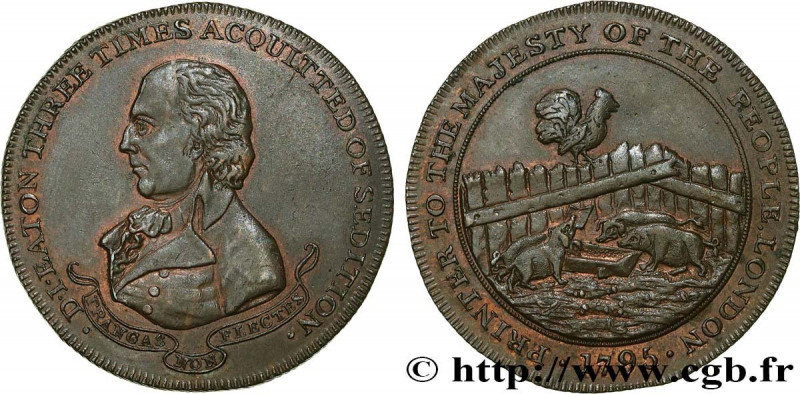 BRITISH TOKENS OR JETTONS
Type : 1/2 Penny Eatons (Middlesex) 
Date : 1795 
Quan...