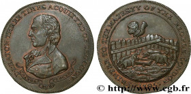 BRITISH TOKENS OR JETTONS
Type : 1/2 Penny Eatons (Middlesex) 
Date : 1795 
Quantity minted : - 
Metal : copper 
Diameter : 29  mm
Orientation dies : ...