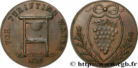 SCOTLAND
Type : 1/2 Penny token Lothian 
Date : 1796 
Mint name / Town : Edimbourg 
Quantity minted : - 
Metal : copper 
Diameter : 28,5  mm
Orientati...